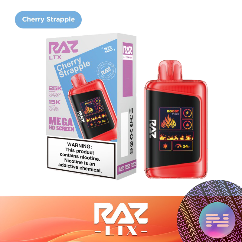 Cherry Strapple RAZ LTX 25000 Disposable Vape