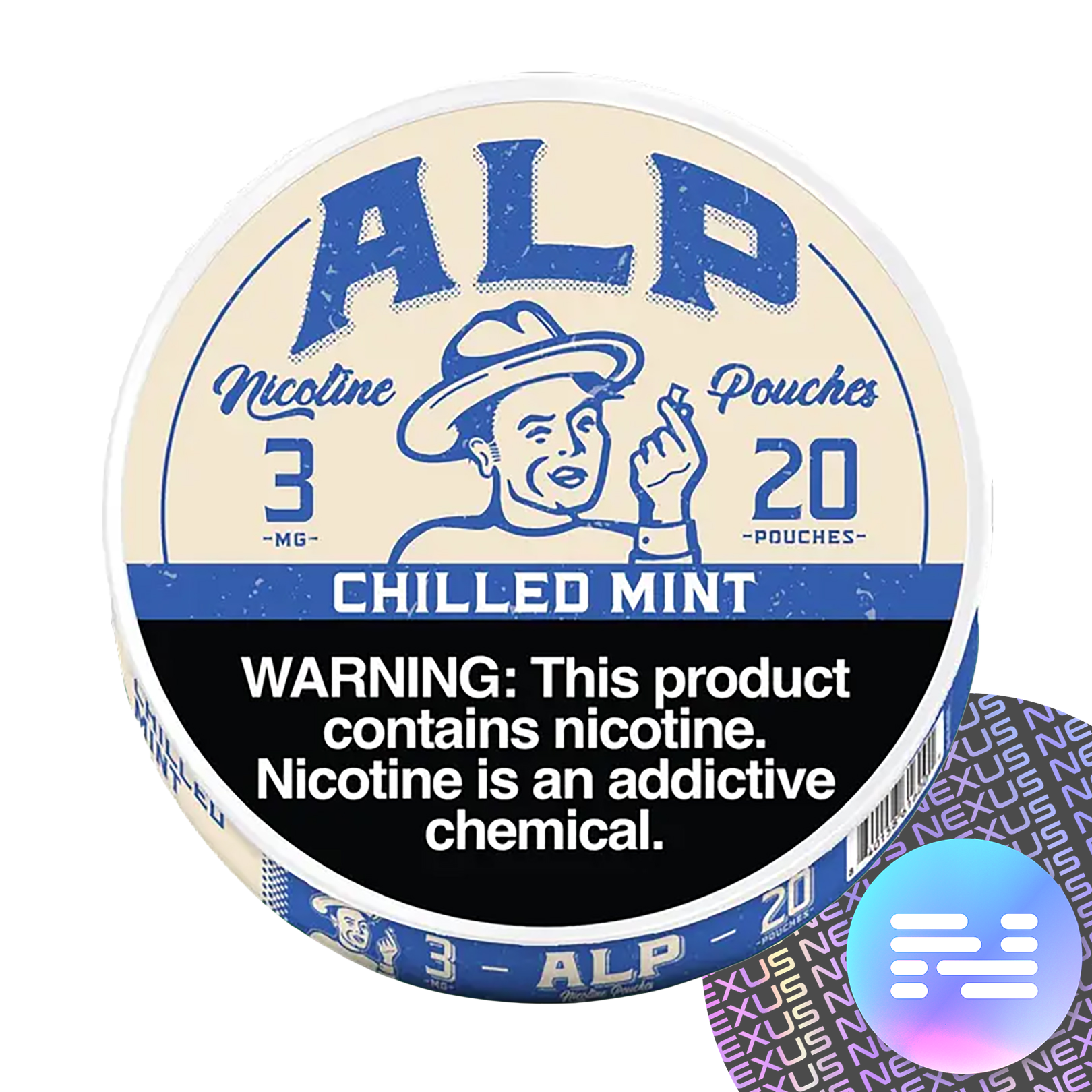 Chilled Mint 3MG ALP Nicotine Pouches