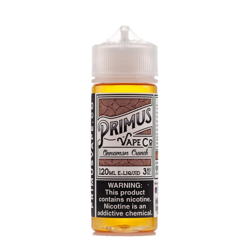 Primus Vape Juice 120 ML E-Liquid - Cinnamon Crunch