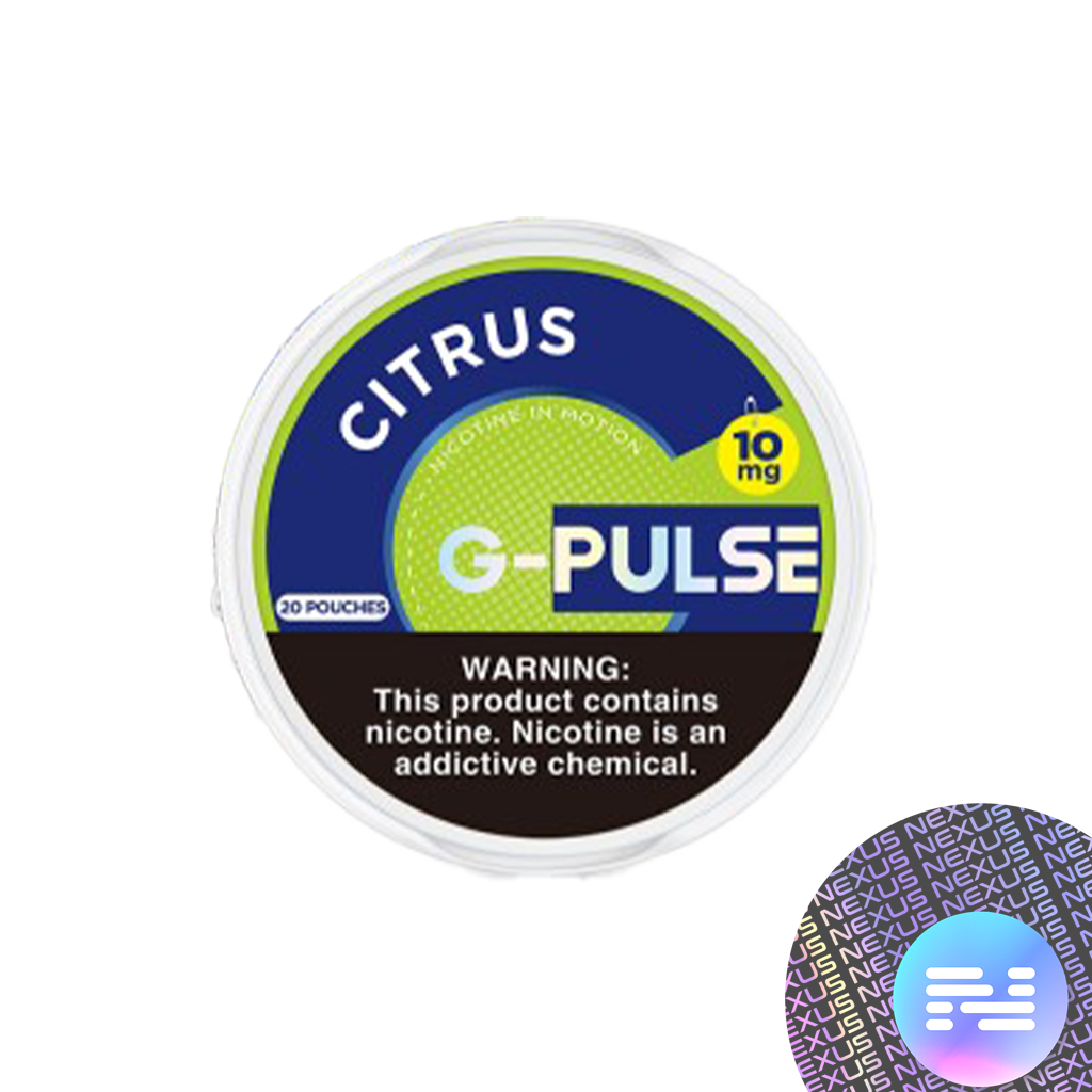 Citrus G PULSE Nicotine Pouches