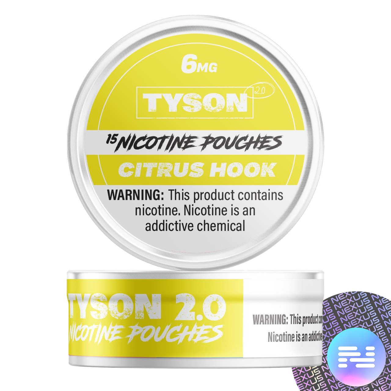 Citrus Hook 6MG Tyson 2.0 Nicotine Pouches