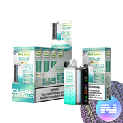 Clear Emerald Pod Juice x OXBAR Magic Maze 2 30K Puff Disposable Vape