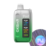 Clear Emerald OXBAR Ice-Nic Control 35K Pod Juice Disposable Vape