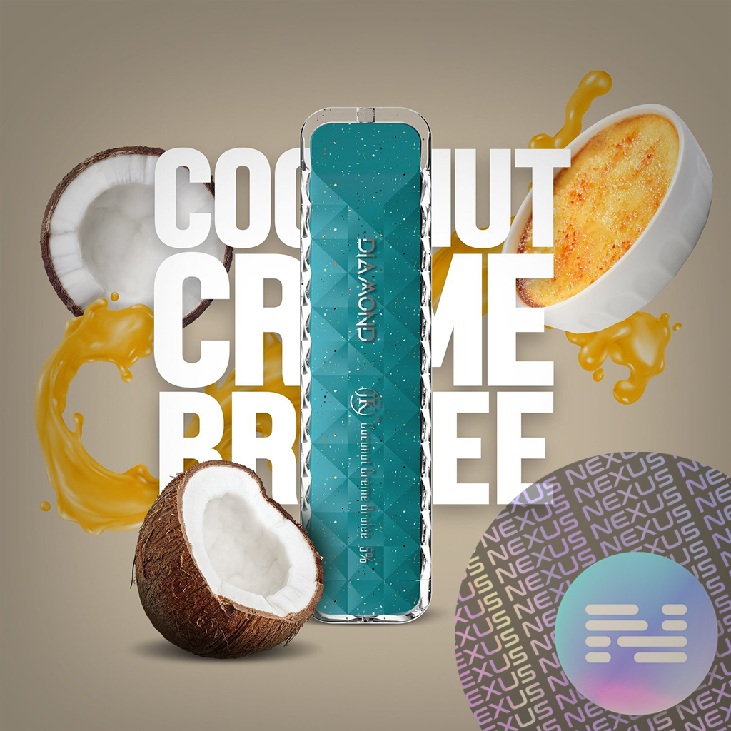 Coconut Creme Brulee Air Bar Diamond Disposable Vape 500 Puff