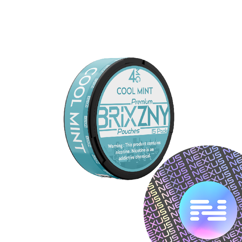 Cool Mint 4MG BRIXZNY Nicotine Pouches