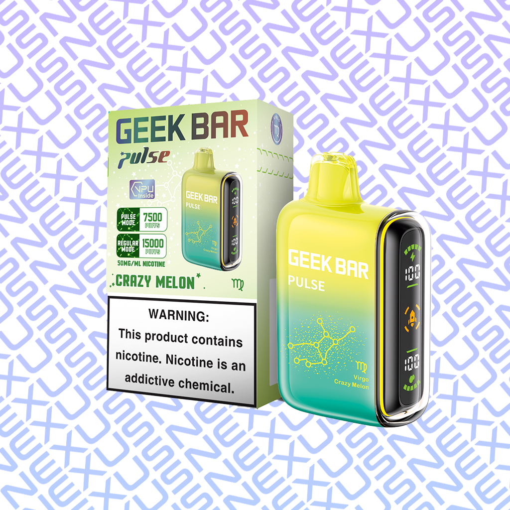 Crazy Melon Geek Bar Pulse Disposable Vape 15000 Puff