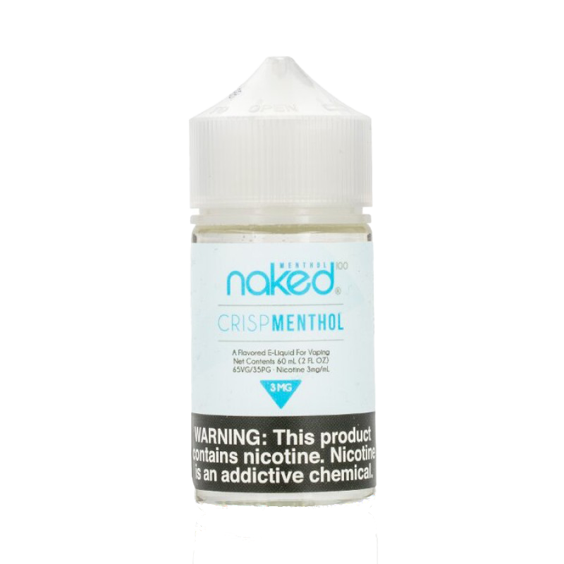 Naked 100 E-Liquid 60 ML Vape Juice - Crisp Menthol