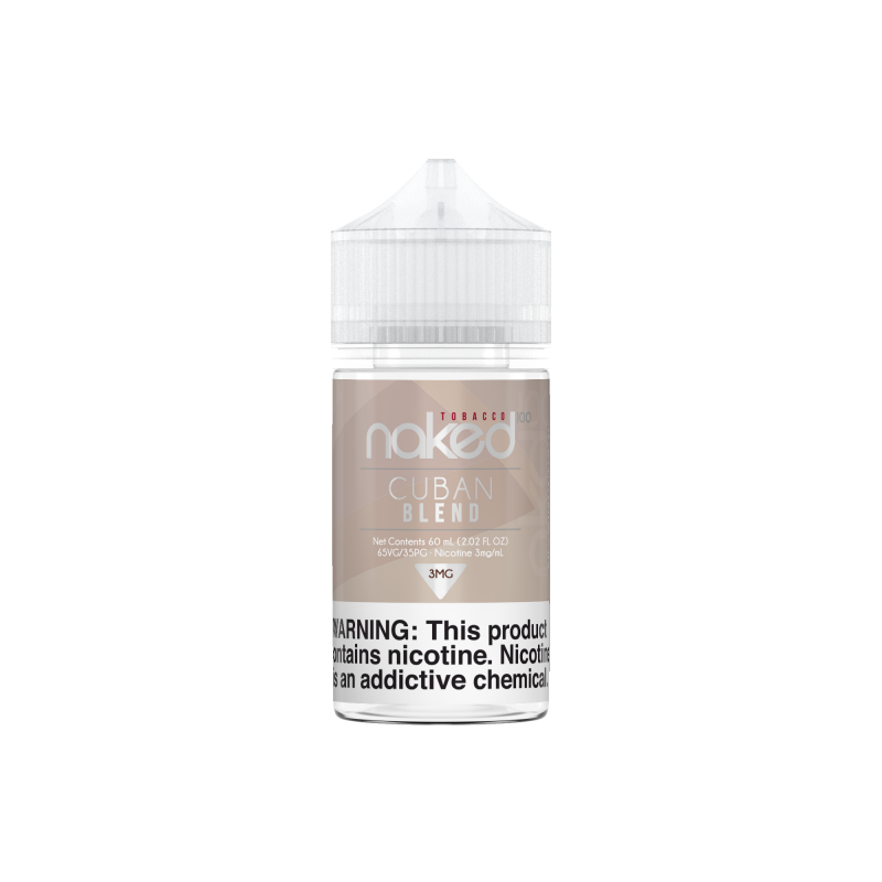 Naked 100 E-Liquid 60 ML Vape Juice - Cuban Blend
