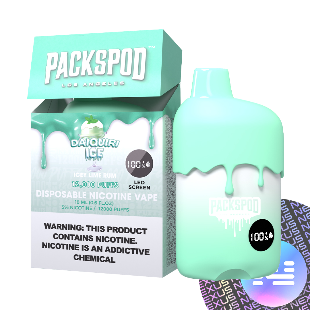 Daiquiri Ice PacksPod 12000 Puff Disposable Vape