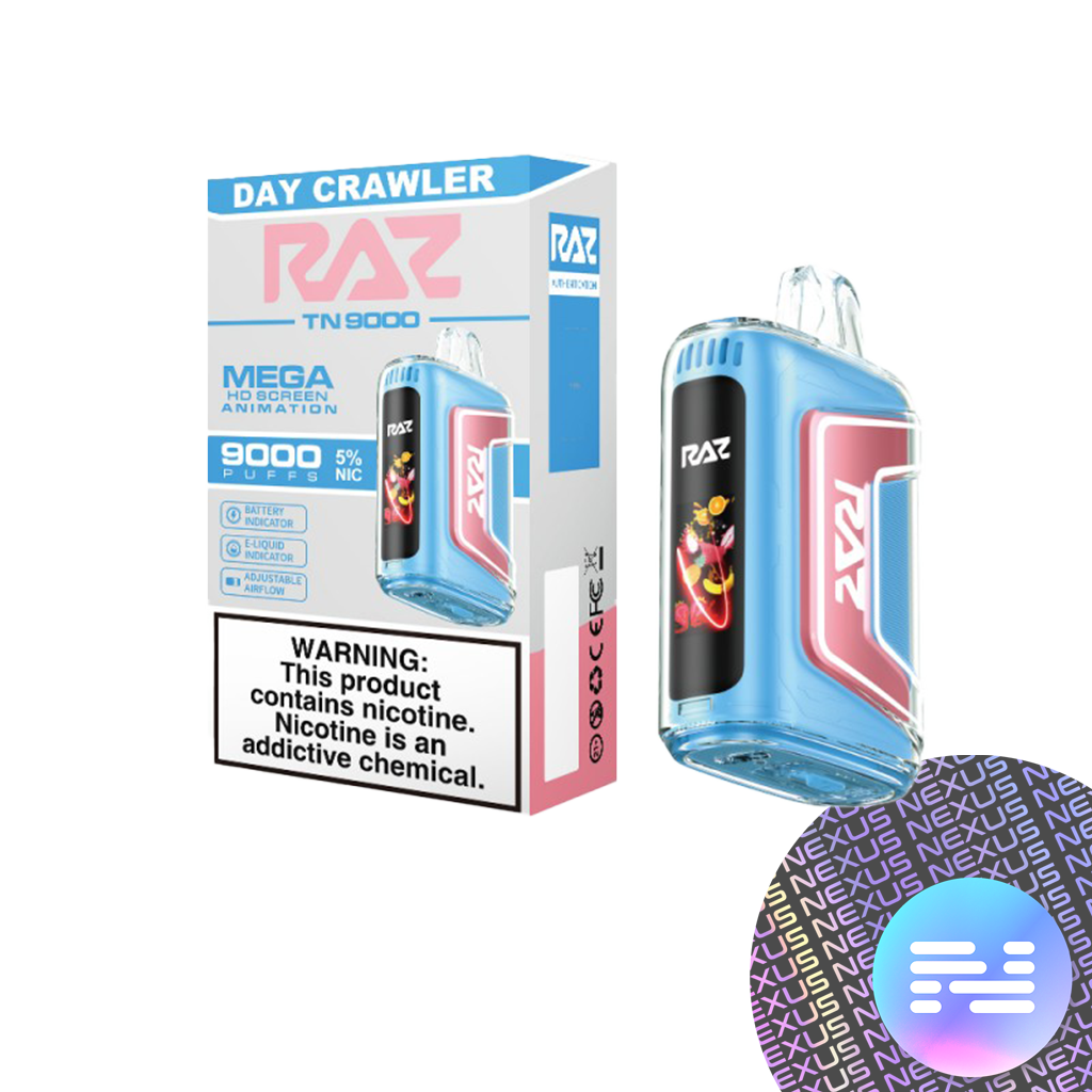 Day Crawler RAZ TN9000 Disposable Vape 9000 Puff