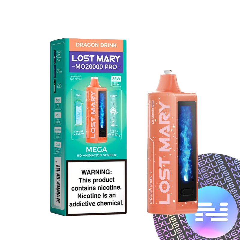 Dragon Drink Lost Mary MO20000 PRO Disposable Vape