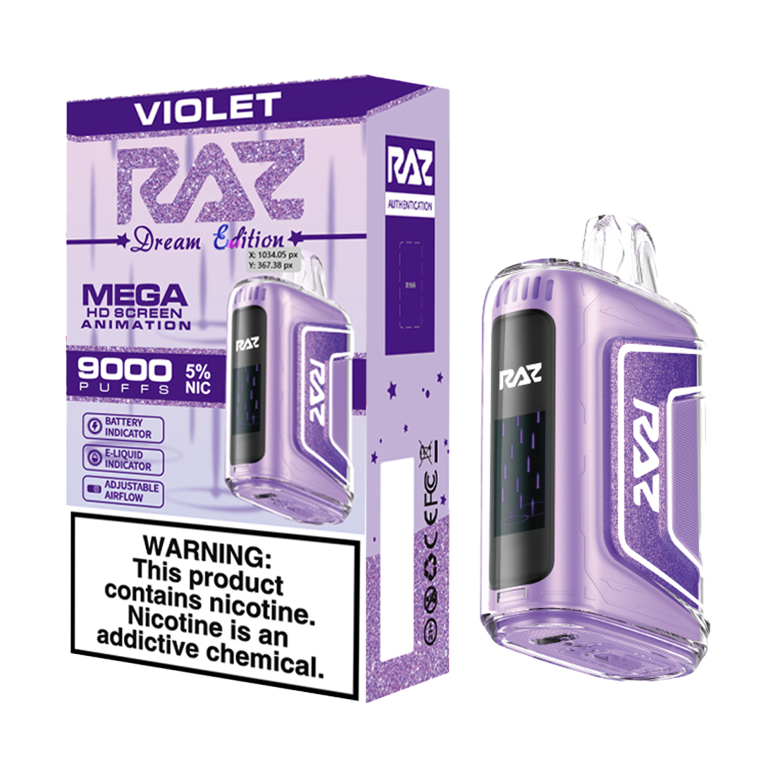 Dream Edition Violet RAZ TN9000 Disposable Vape