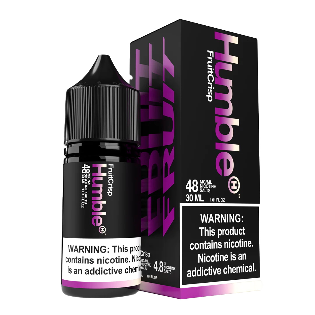 Humble Salt Nicotine E-Liquid 30 ML Vape Juice - Fruit Crisp (American Dream)