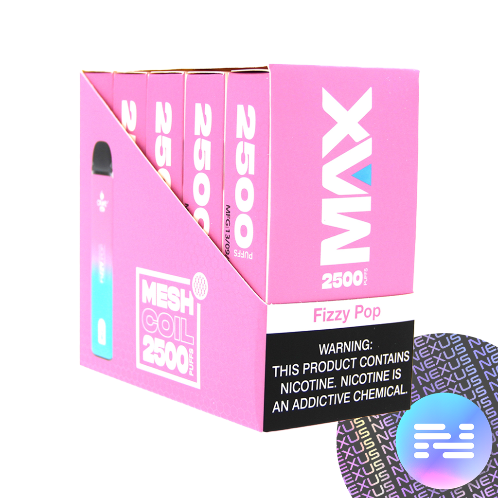 Fizzy POP CRAVE MAX Disposable Vape 2500 Puff