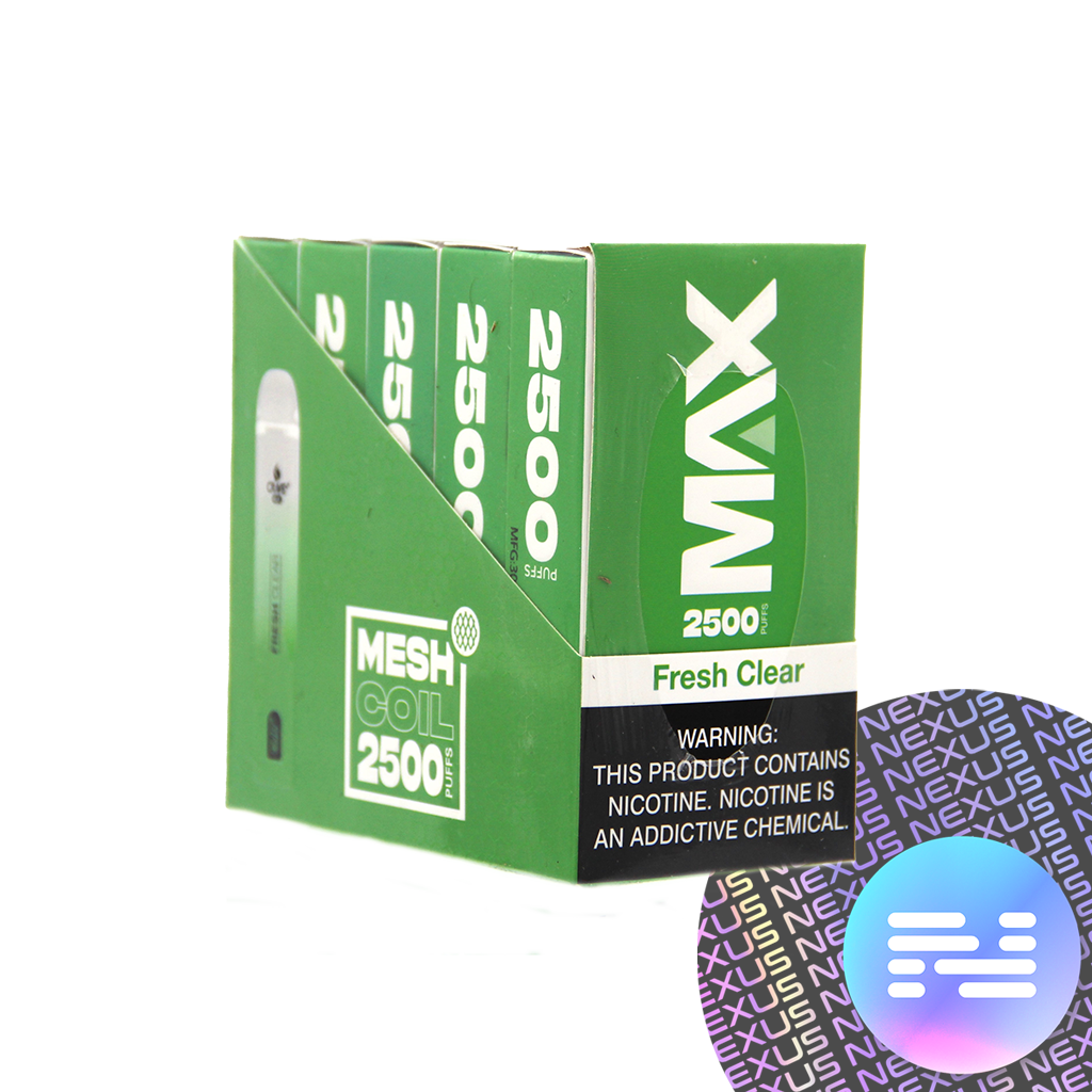 Fresh Clear CRAVE MAX Disposable Vape 2500 Puff