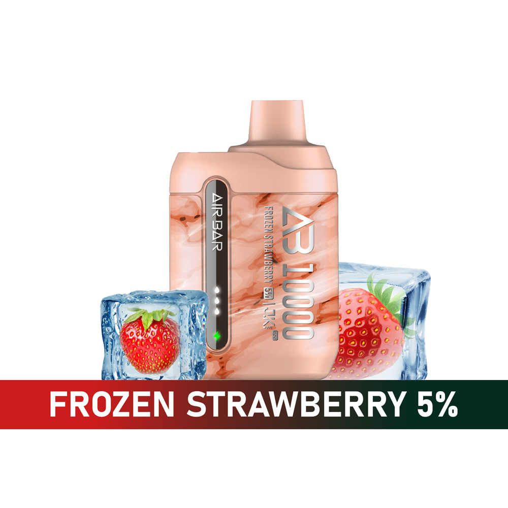 Frozen Strawberry Air Bar AB10000 Disposable Vape