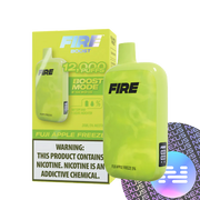 Fuji Apple Freeze FIRE Boost 12000 Puff Disposable Vape