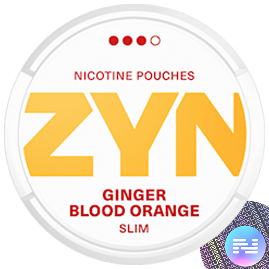 Ginger Blood Orange European ZYN Nicotine Pouches