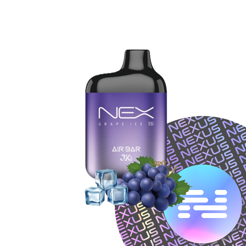 Grape Ice Air Bar Nex Disposable Vape 6500 Puff