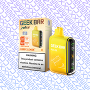 Grape Lemon Geek Bar Pulse Disposable Vape 15000 Puff