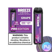 Grape Breeze PRO 2000 Disposable Vape