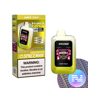 Gummy Peach Spaceman Nebula 25000 Plus Disposable Vape