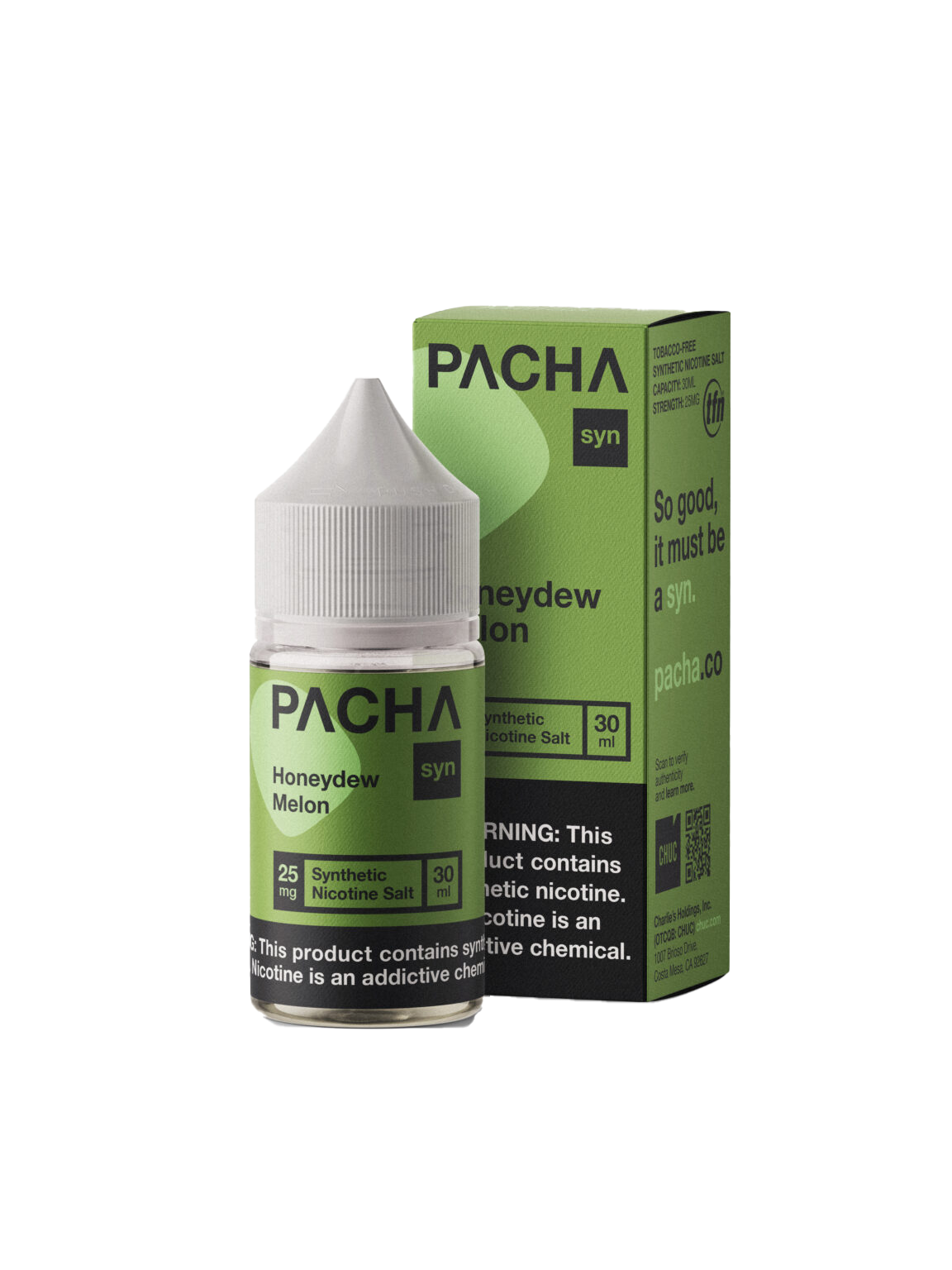 Pacha 30ML E-Liquid Vape Juice - Honeydew Melon