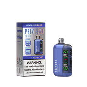 Honolulu Blue PRIV Bar Turbo 15000 Disposable Vape