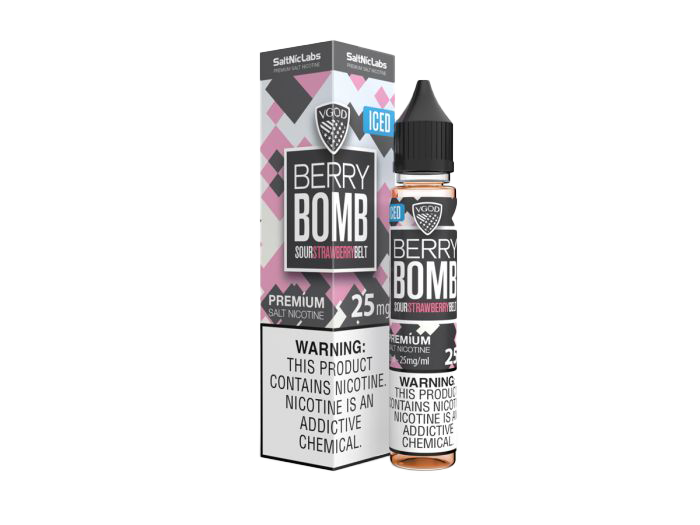 VGOD Salt Nic E-Liquid 30 ML Vape Juice - Iced Berry Bomb