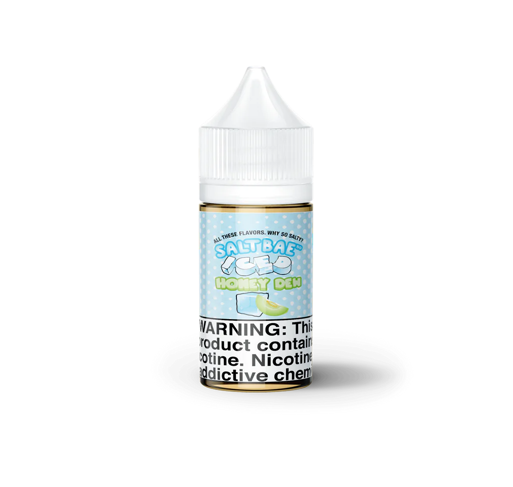 Salt Bae 50 Salt Nic E-Liquid Vape Juice - Iced Honey Dew