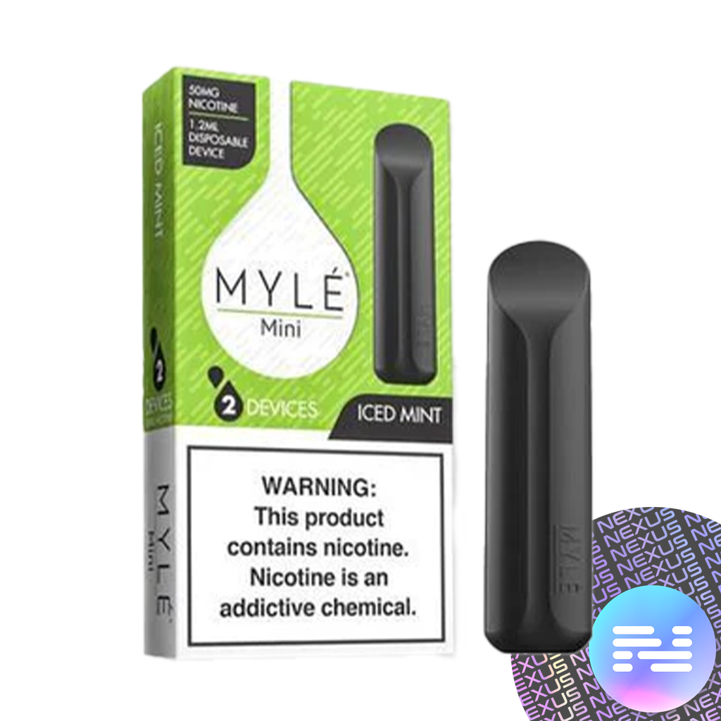 Iced Mint MYLE Mini 2 Pack Disposable Vape