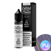 Iced Red White and Berry Coastal Clouds Co. E-Liquid Vape Juice