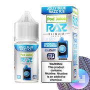 Jolly Blue Razz Ice RAZ x Pod Juice E-Liquid