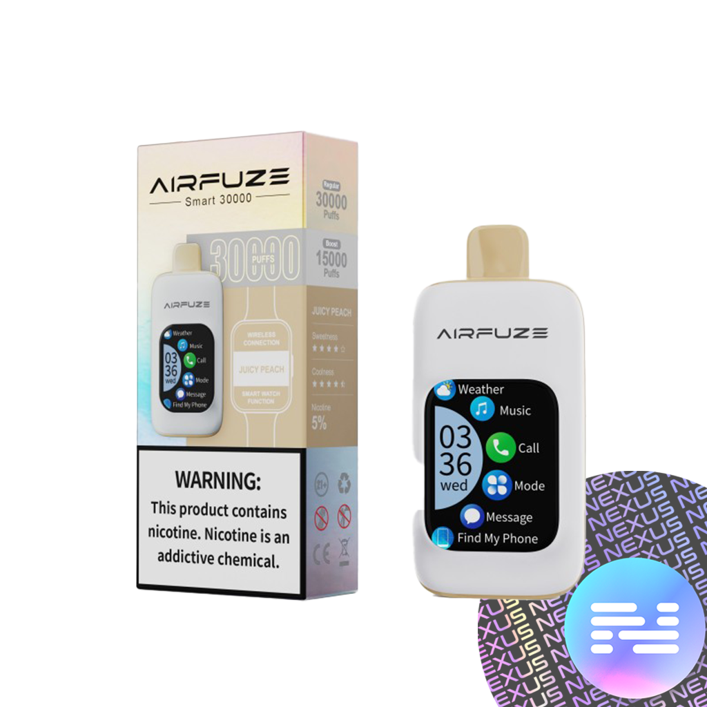 Juicy Peach Airfuze Smart 30000 Disposable Vape