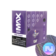 Killer Grape CRAVE MAX Disposable Vape 2500 Puff