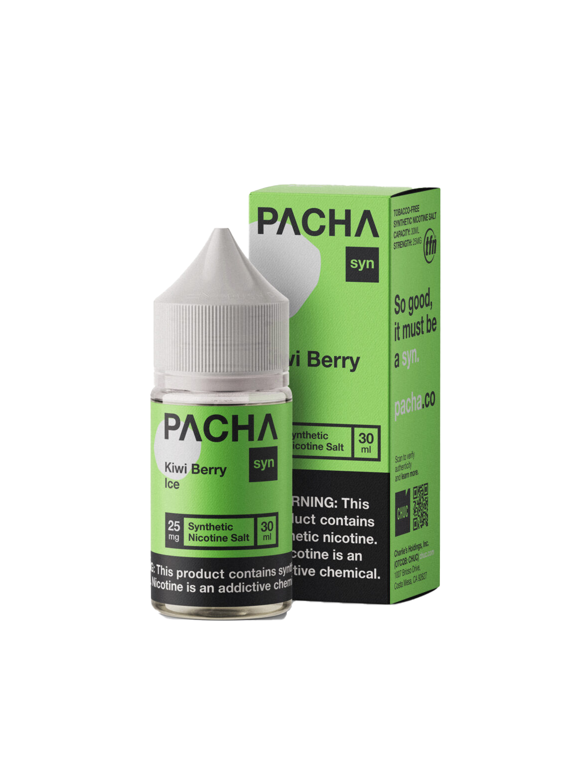 Pacha 30ML E-Liquid Vape Juice - Kiwi Berry Ice