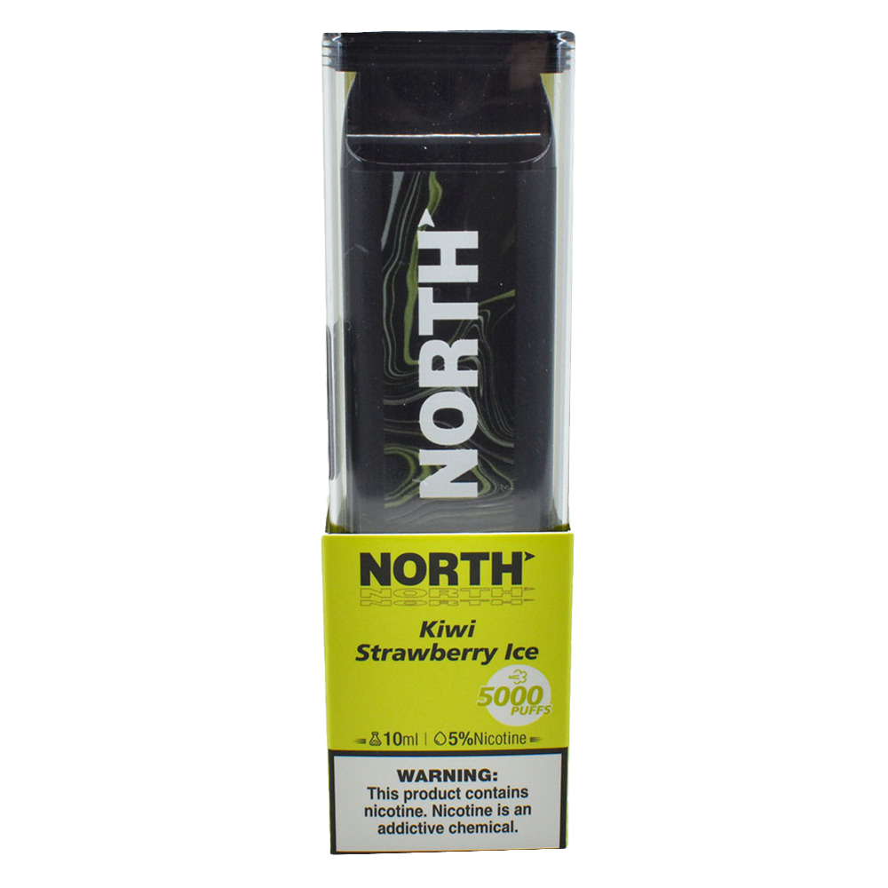North 5000 Disposable Nicotine Vape | Kiwi Strawberry Ice