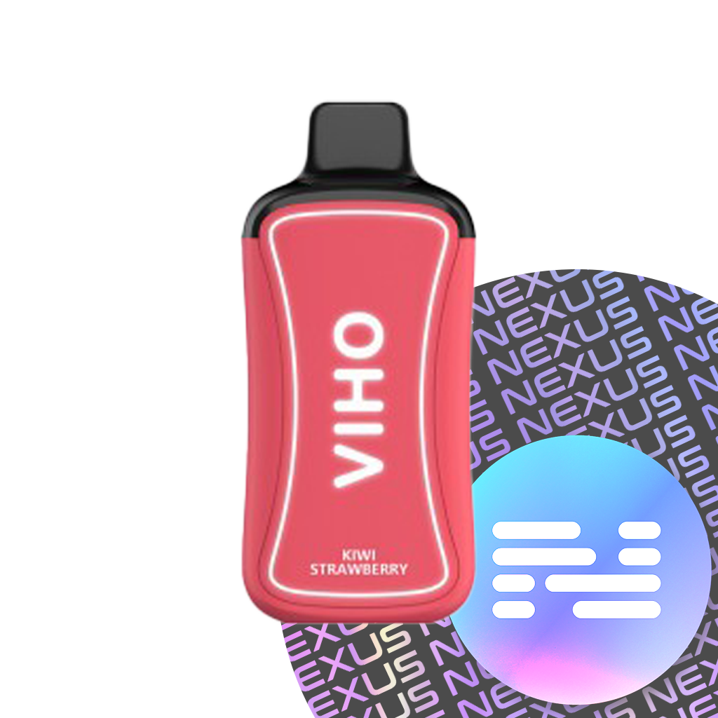 Kiwi Strawberry VIHO Supercharge Disposable Vape 20000 Puff
