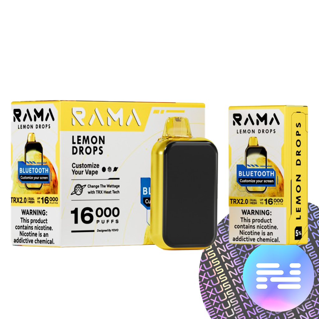 Lemon Drops RAMA Disposable Vape 16000 Puff