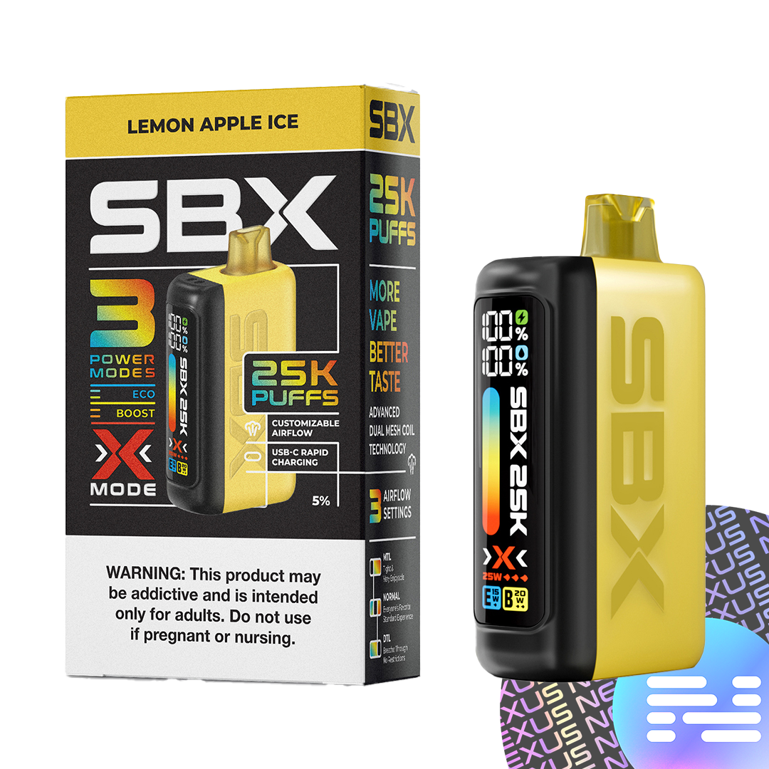 Lemon Apple Ice SBX 25000 Disposable Vape