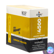 Lemon Heads CRAVE MAX Beast Disposable Vape 4500 Puff