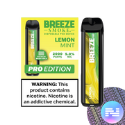 Lemon Mint Breeze PRO Disposable Vape 2000 Puffs