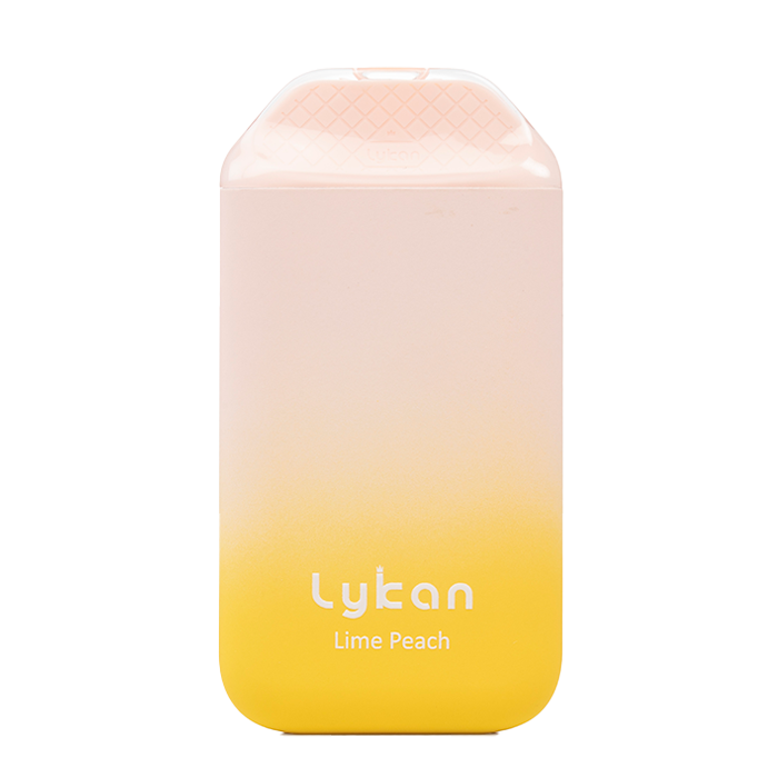 Lykcan BELO 6000 5% Nicotine Disposable Vape - Lime Peach