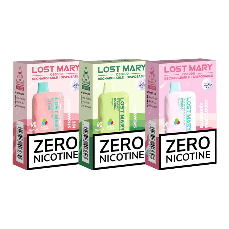 Lost Mary OS5000 0% Nicotine Disposable Vape