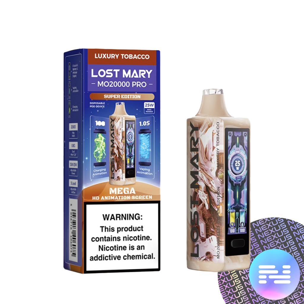 Luxury Tobacco Lost Mary MO20000 PRO Disposable Vape