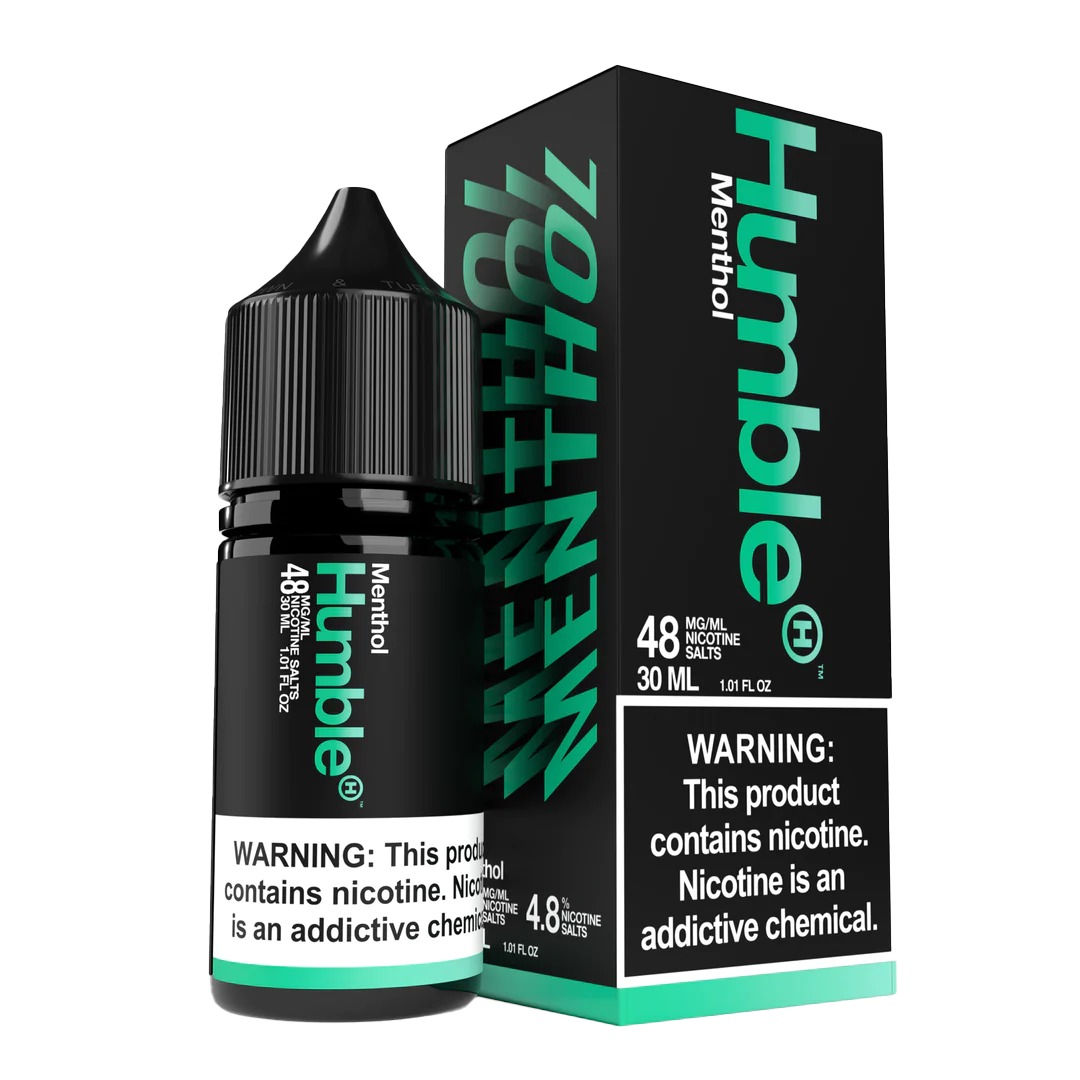 Humble Salt Nicotine E-Liquid 30 ML Vape Juice - Menthol