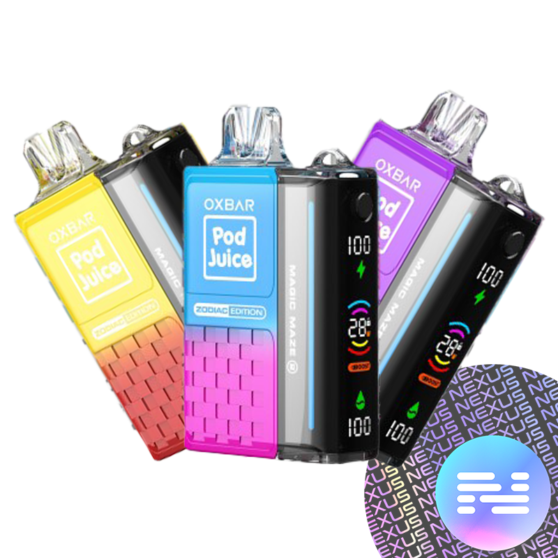 🥤 Pod Juice x OXBAR Magic Maze 2 30K Puff Disposable Vape