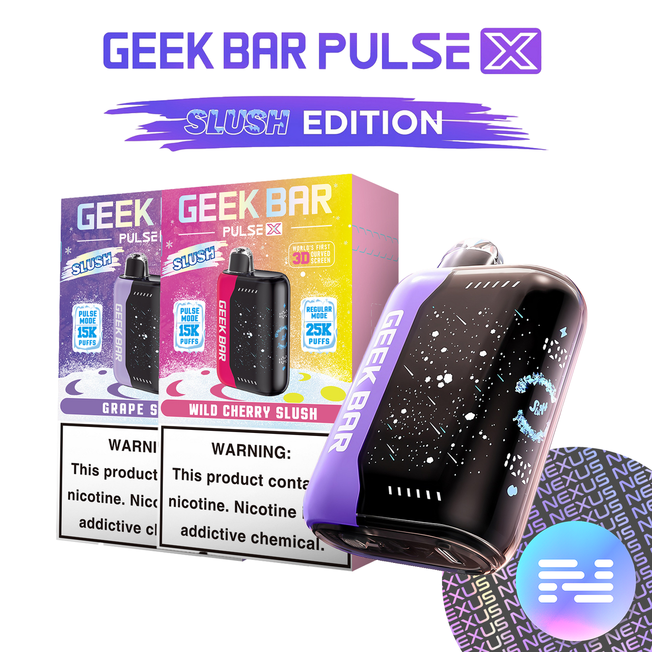 Geek Bar Pulse X Slush Edition Main Product Image