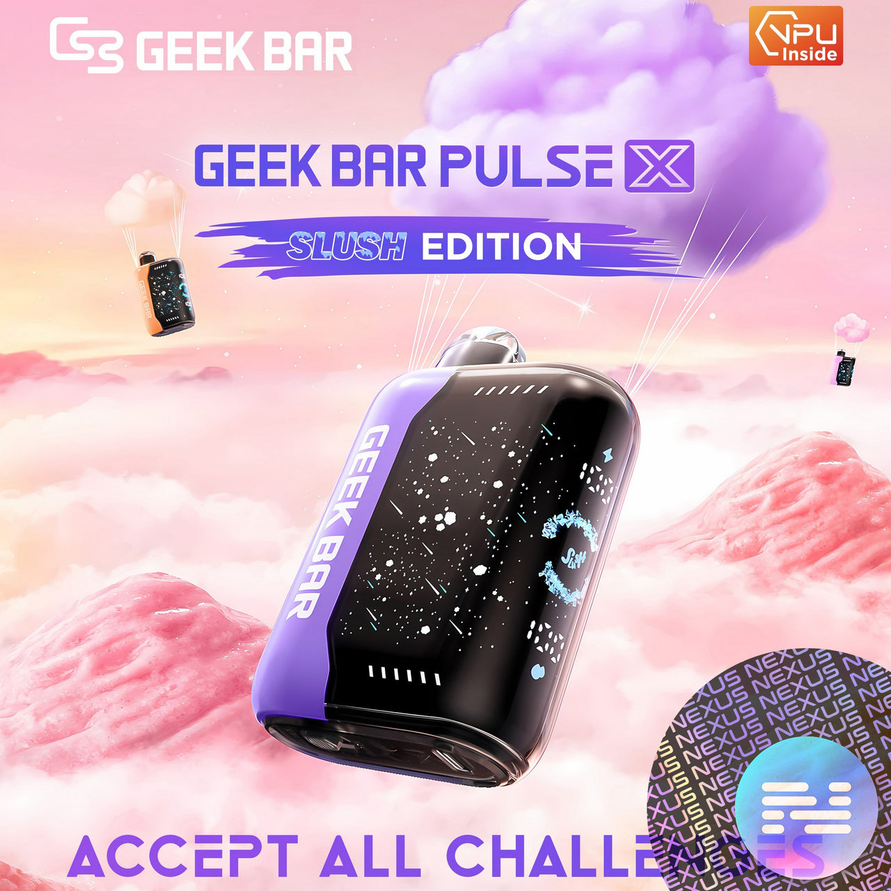 Geek Bar Pulse X Slush Edition Main Promo Image