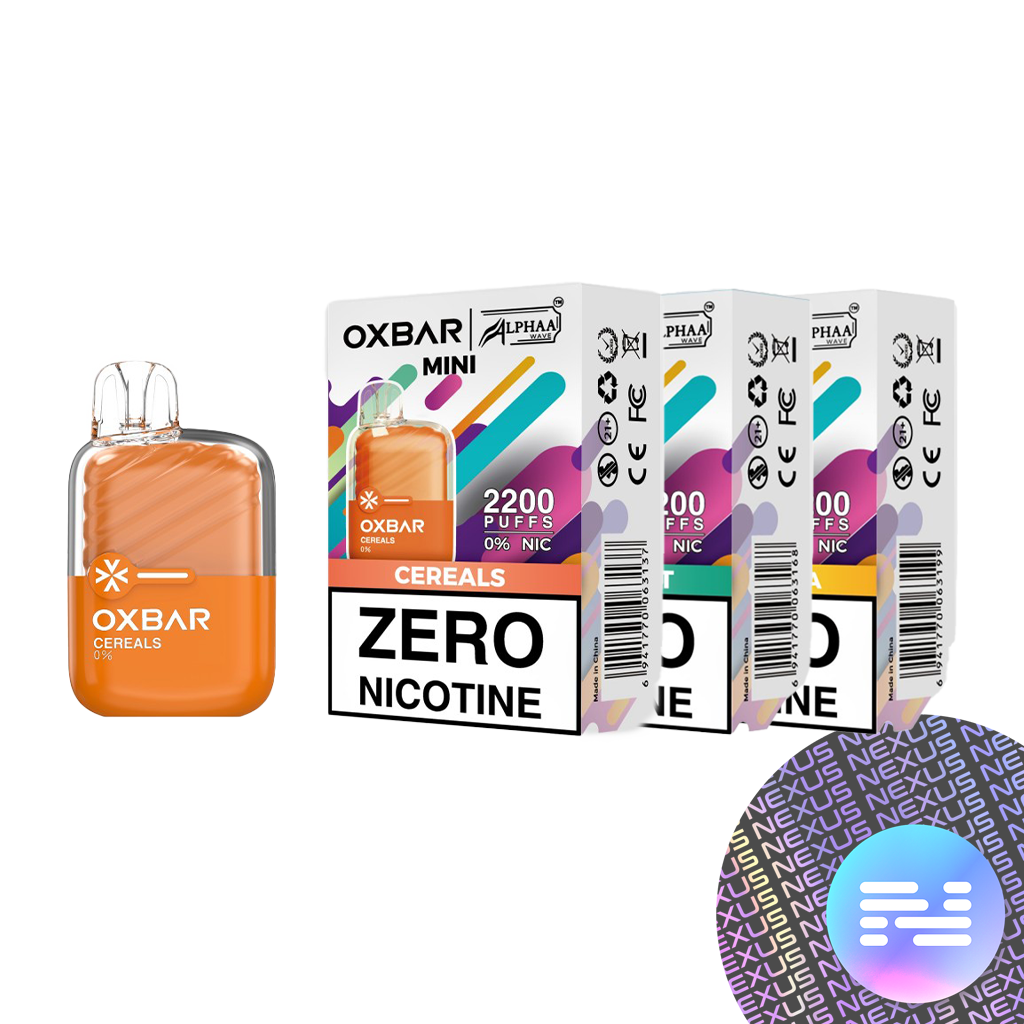 OXBAR MINI 2200 Zero Nicotine Disposable Vape